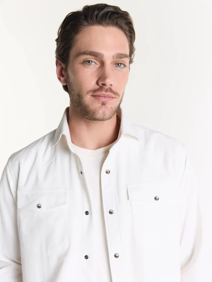 Camisa corderoy trama fina - Imagen 3