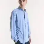 CAMISA ITALIANA LISA TEJIDO FLEX ALBINI