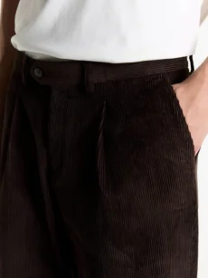 Pantalón corderoy pinzado - Imagen 3