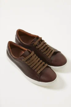 Zapatilla de Cuero lisa - Imagen 2
