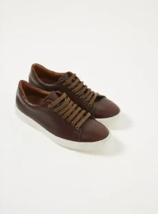 Zapatilla de Cuero lisa