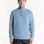 Media polera con botones