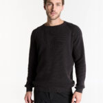 Sweater ranglan tramado