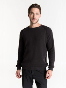 Sweater ranglan tramado
