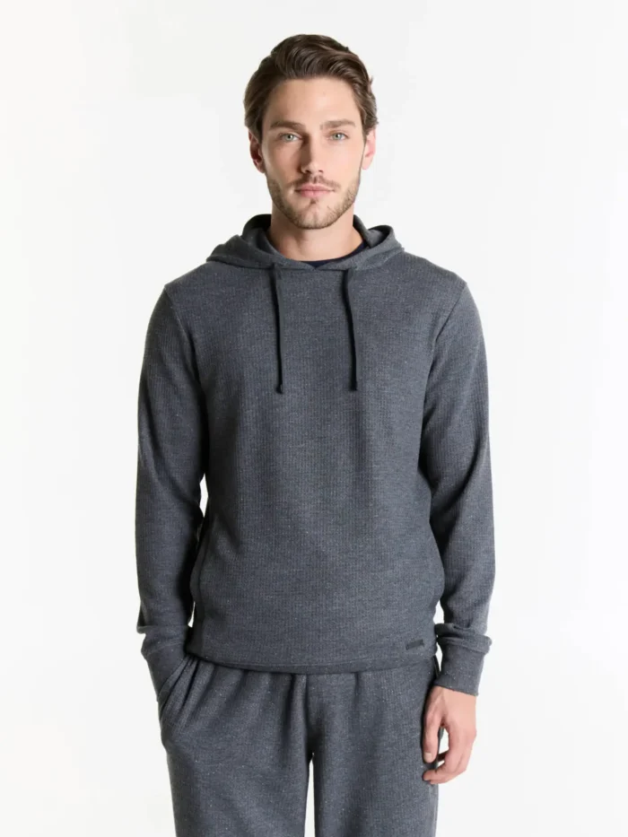 Hoodie waffle - Imagen 3