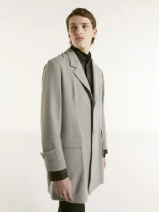 ABRIGO DIAGONAL CASHMERE/LANA - Imagen 2