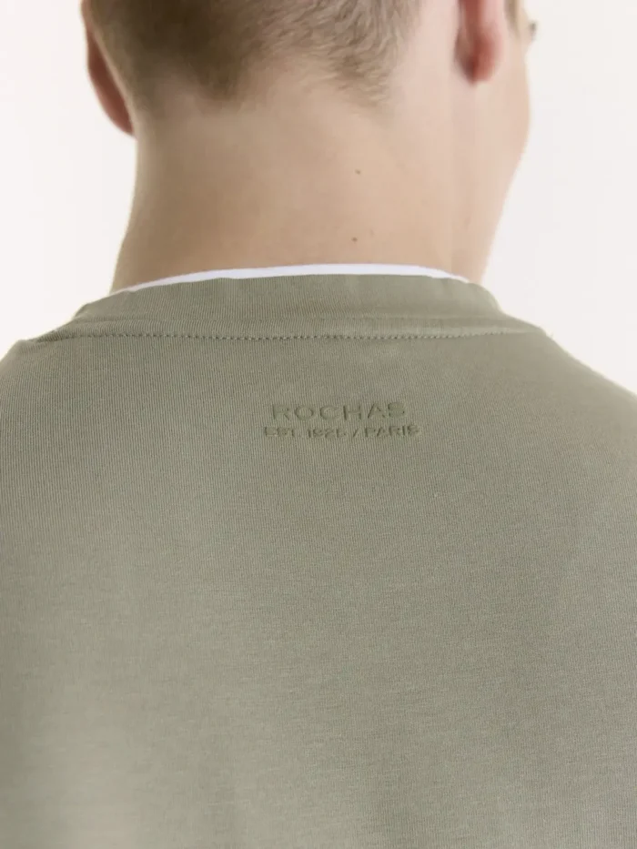 T-SHIRT IN STRETCH PIMA - Imagen 3