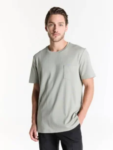 T-shirt pocket pima
