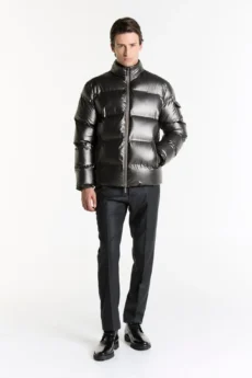 Campera puffer engomada