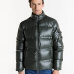 Campera puffer engomada
