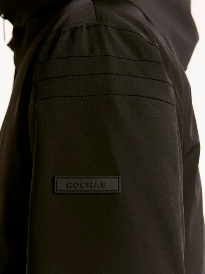 PARKA CAPUCHA CON PIEL - Imagen 2