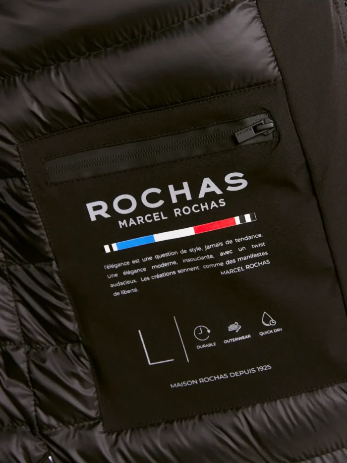 PARKA CAPUCHA CON PIEL - Imagen 5