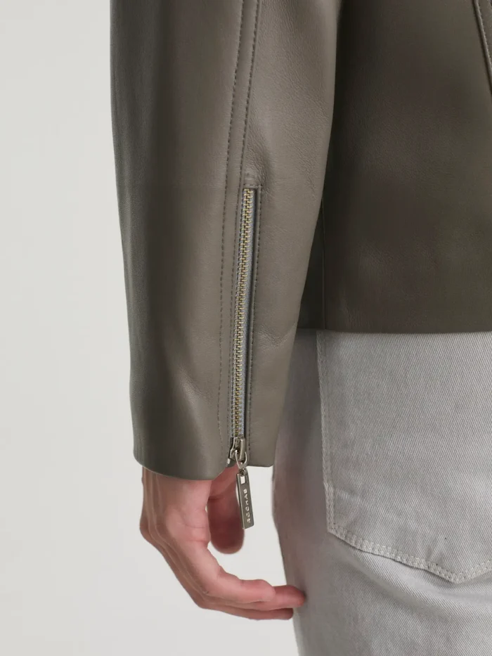 626000GCL-663 Campera Cuero de Oveja Mao - Imagen 3