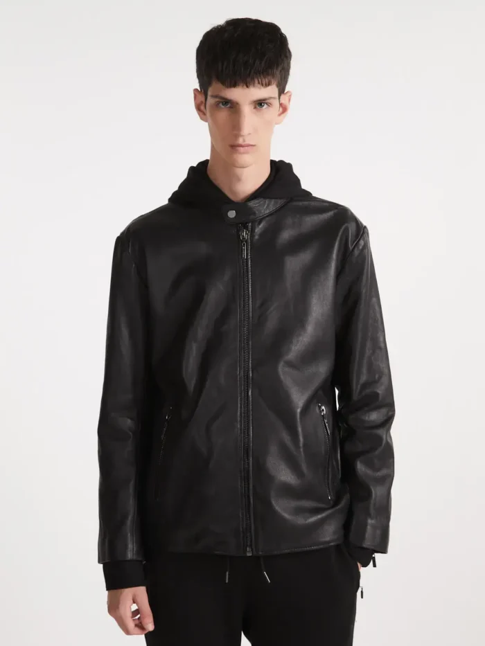 Cuero Hoodie Desmontable - Imagen 2