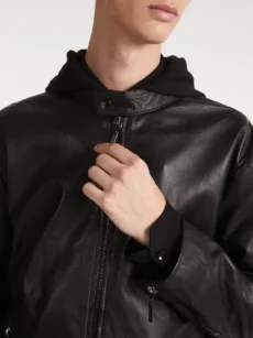 Cuero Hoodie Desmontable - Imagen 3