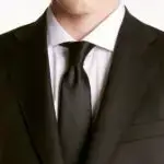 CORBATA LISA MICROFIBRA