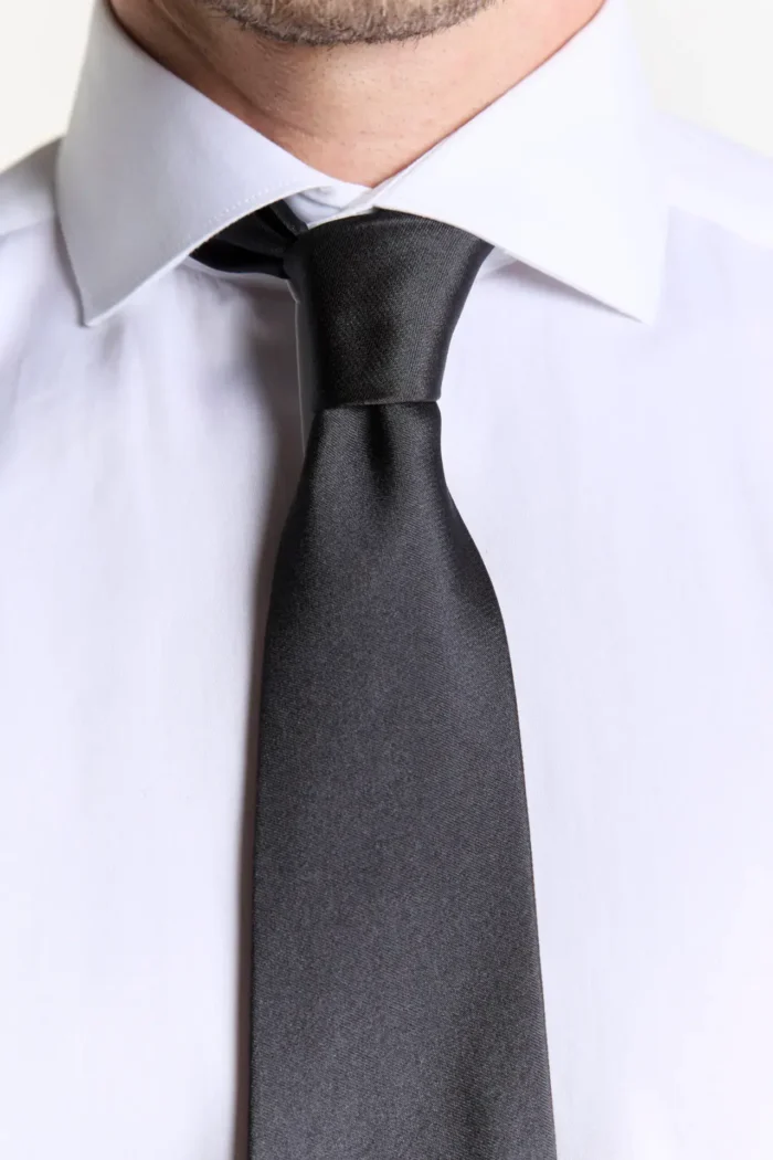 Corbata lisa made in italy - Imagen 3