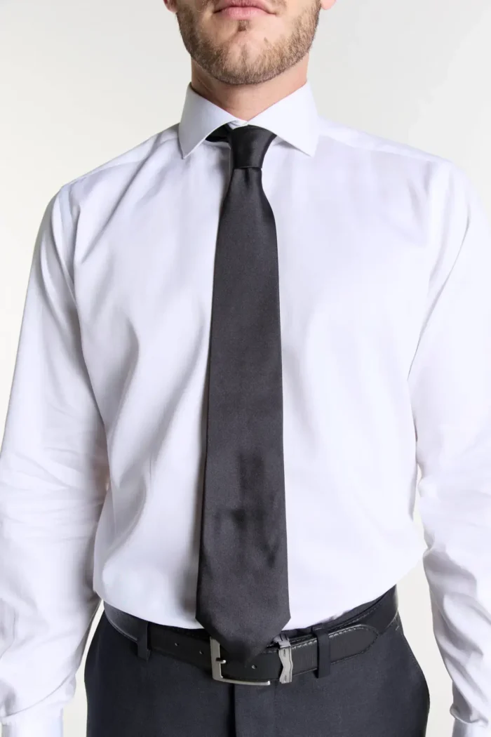 Corbata lisa made in italy - Imagen 2