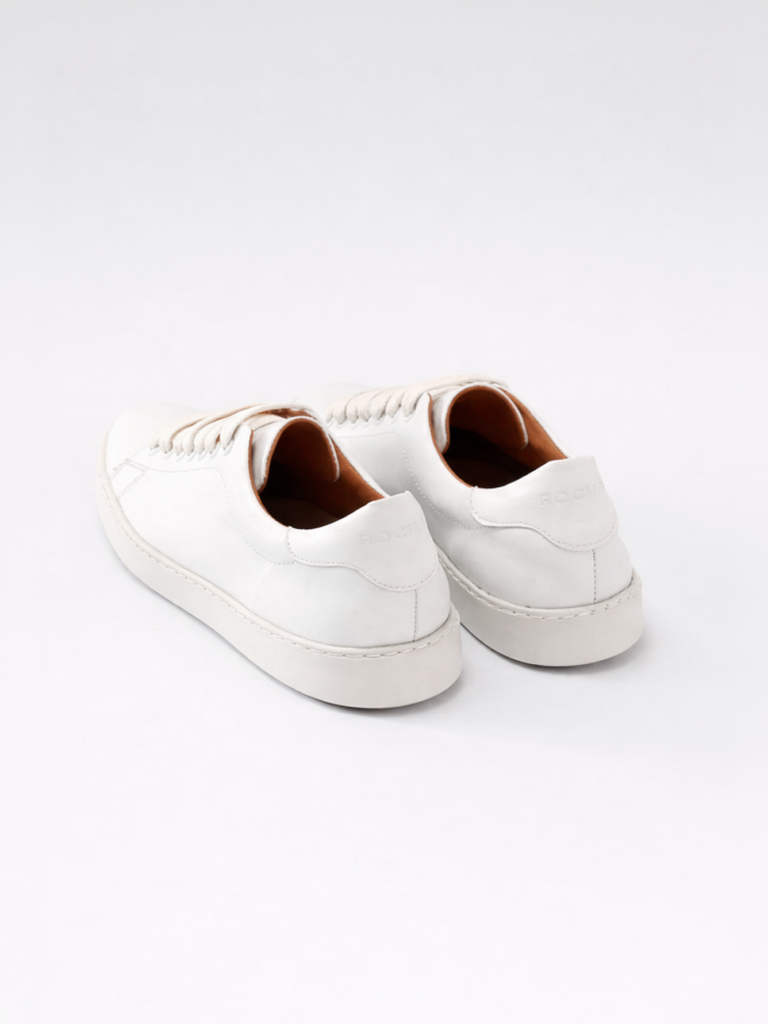 Zapatilla de Cuero lisa - Imagen 2