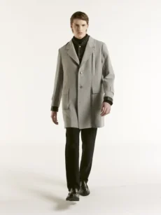 ABRIGO DIAGONAL CASHMERE/LANA