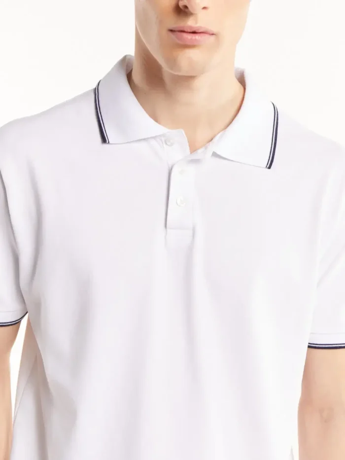 Polo piqué combinada - Imagen 2