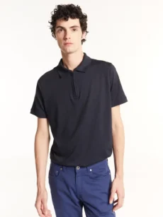 Polo luxury pima c/ zipper