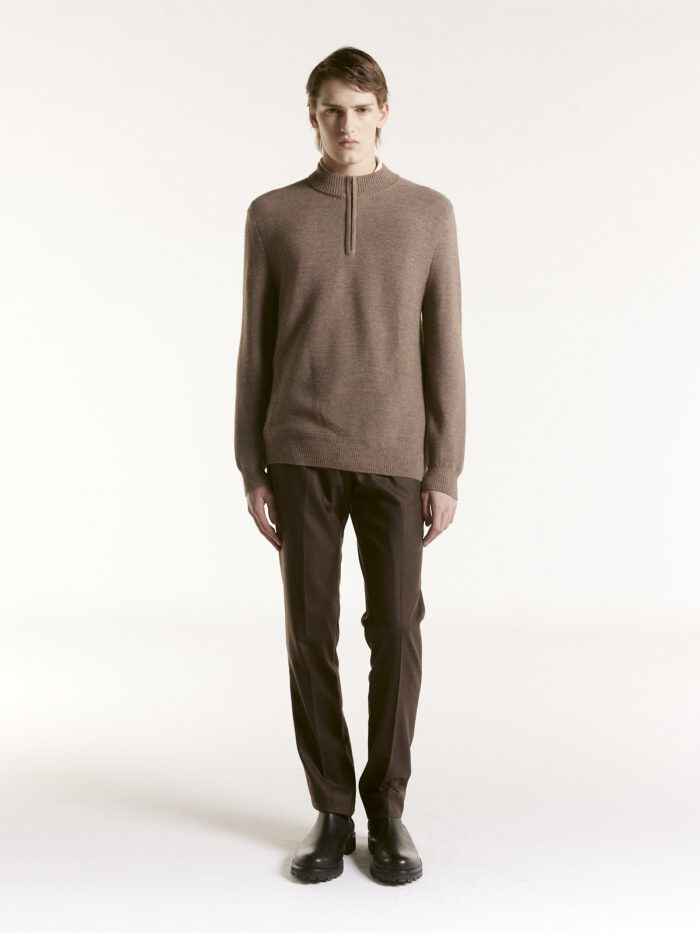 MEDIO CIERRE BABY ALPACA & SEDA - Imagen 3