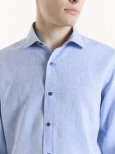 CAMISA DE LINO CUELLO SOFT - Imagen 2