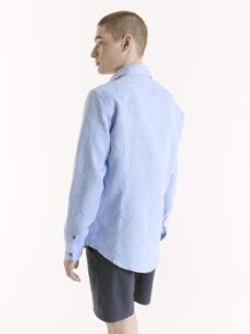 CAMISA DE LINO CUELLO SOFT - Imagen 3