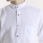 CAMISA PURO LINO CUELLO MAO