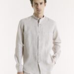 CAMISA PURO LINO CUELLO MAO