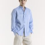 CAMISA PURO LINO CUELLO MAO