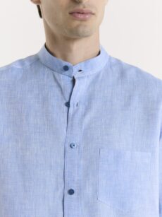 CAMISA PURO LINO CUELLO MAO - Imagen 2