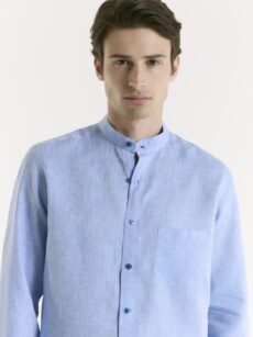 CAMISA PURO LINO CUELLO MAO - Imagen 4