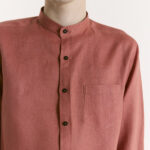 CAMISA DE LINO CUELLO MAO