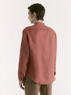 CAMISA DE LINO CUELLO MAO - Imagen 4