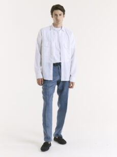 CAMISA DOBLE BOLSILLO LINO/ALG - Imagen 3