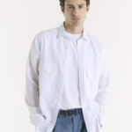 CAMISA DOBLE BOLSILLO LINO/ALG