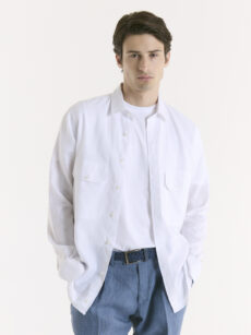 CAMISA DOBLE BOLSILLO LINO/ALG