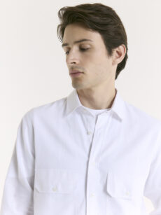 CAMISA DOBLE BOLSILLO LINO/ALG - Imagen 2