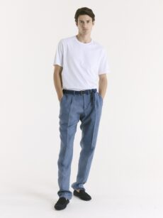 PANTALON LINO ITALY PINZADO