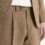 PANTALON LINO ITALY PINZADO