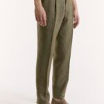 PANTALON LINO ITALY PINZADO