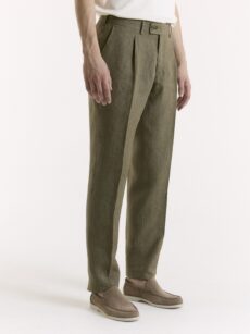 PANTALON LINO ITALY PINZADO