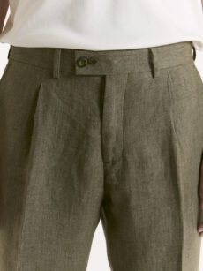 PANTALON LINO ITALY PINZADO - Imagen 3