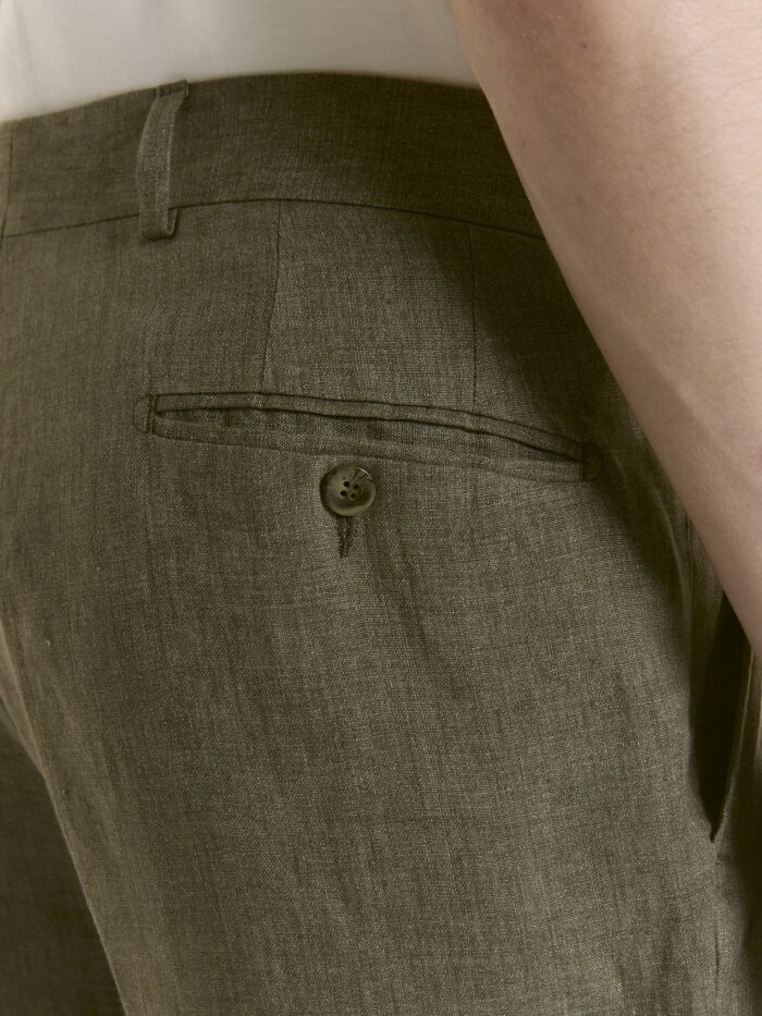 PANTALON LINO ITALY PINZADO - Imagen 5