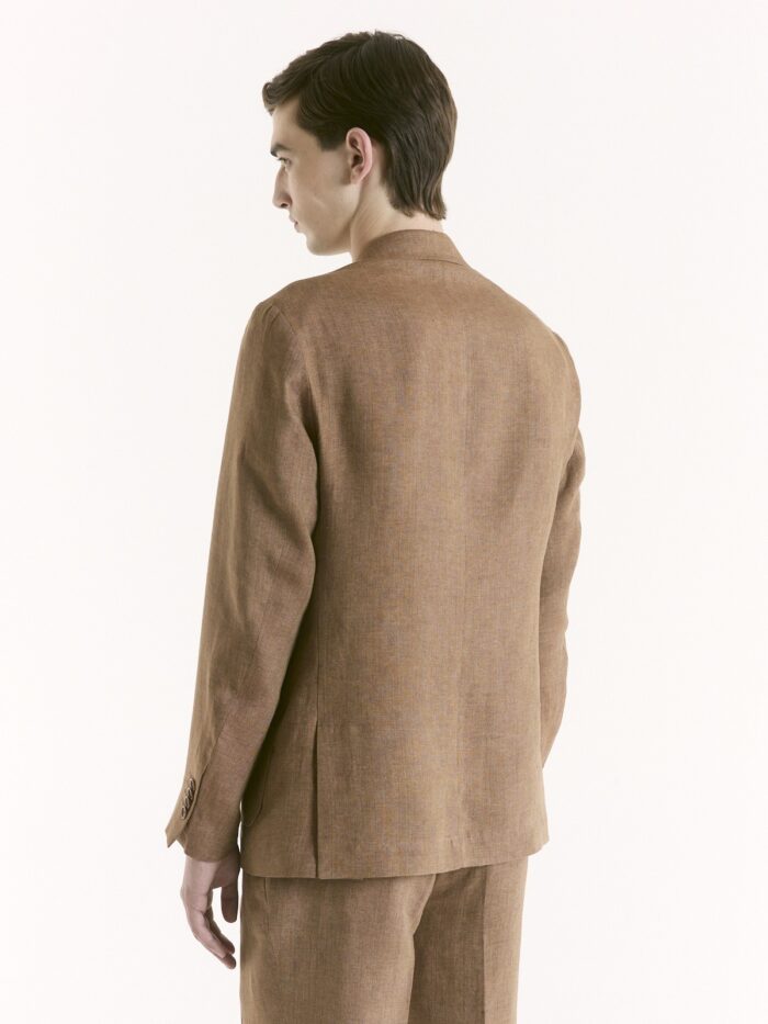 21075TOSFoto3 SACO LINO ITALY MADE IN ITALY - Imagen 5