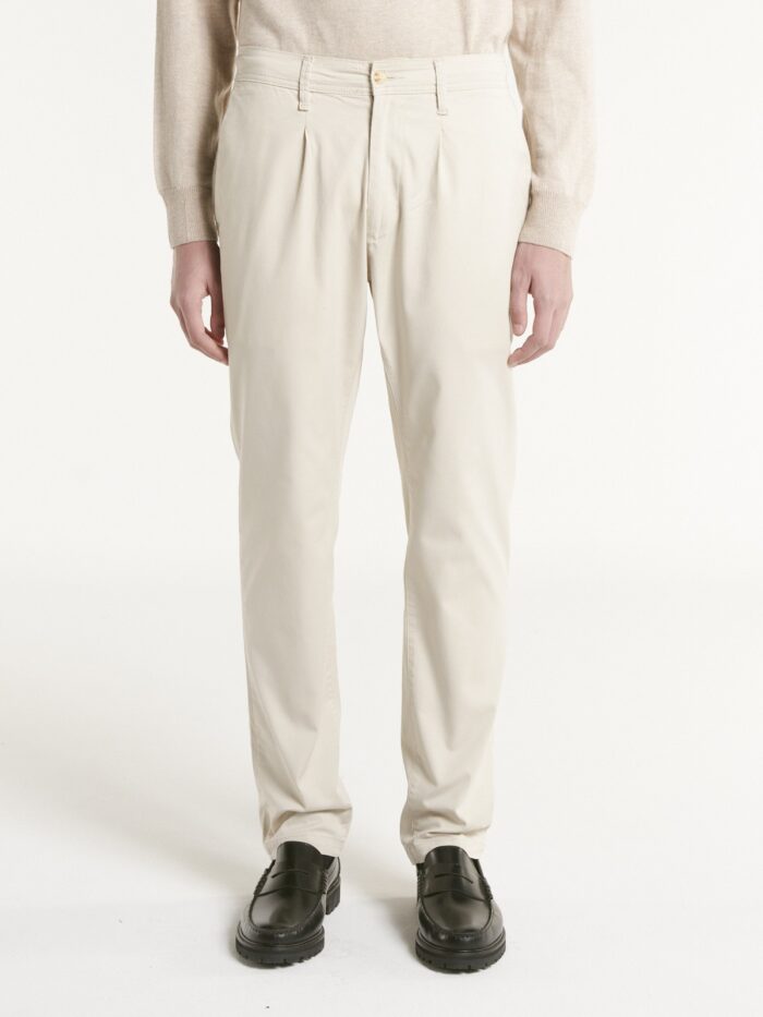 Pantalón gabardina pinzado - Imagen 4