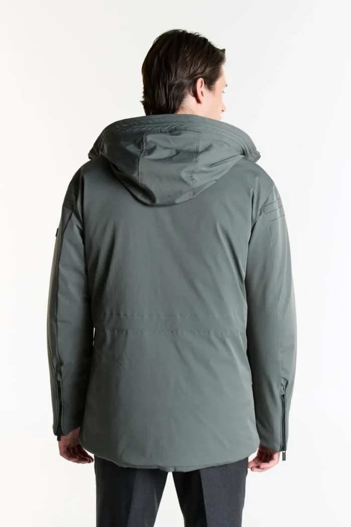608052#VER# foto 4 PARKA CAPUCHA CON PIEL CORTA - Imagen 4