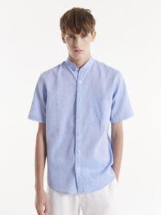 Camisa mao manga corta